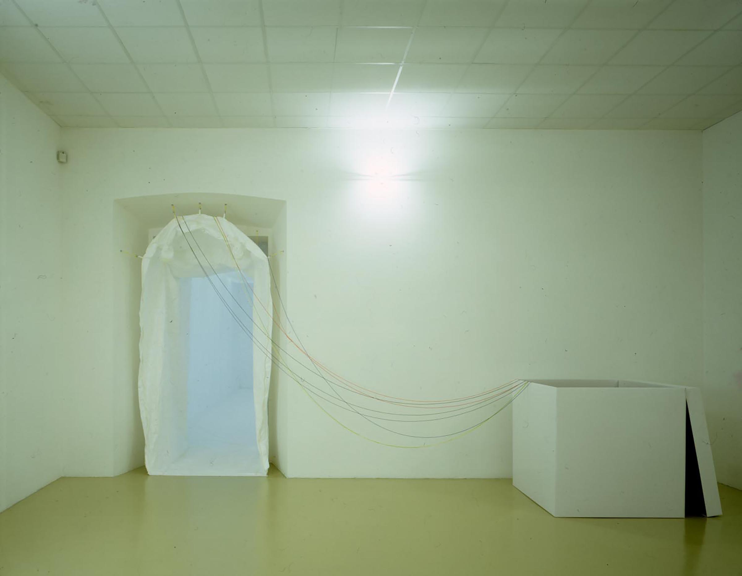 Pierre Huyghe, Float (Struttura sospesa per processione), 2004